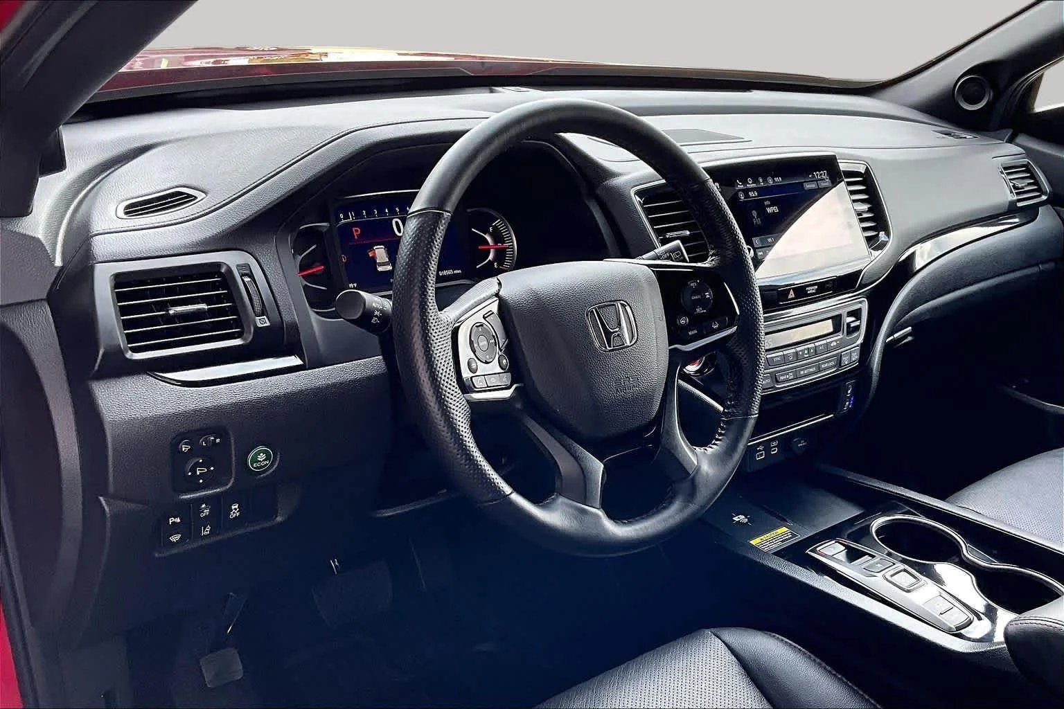 Used 2024 Radiant Red Metallic II Honda Black Edition image 18