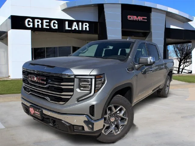 New 2026 Silver GMC SLT image 1