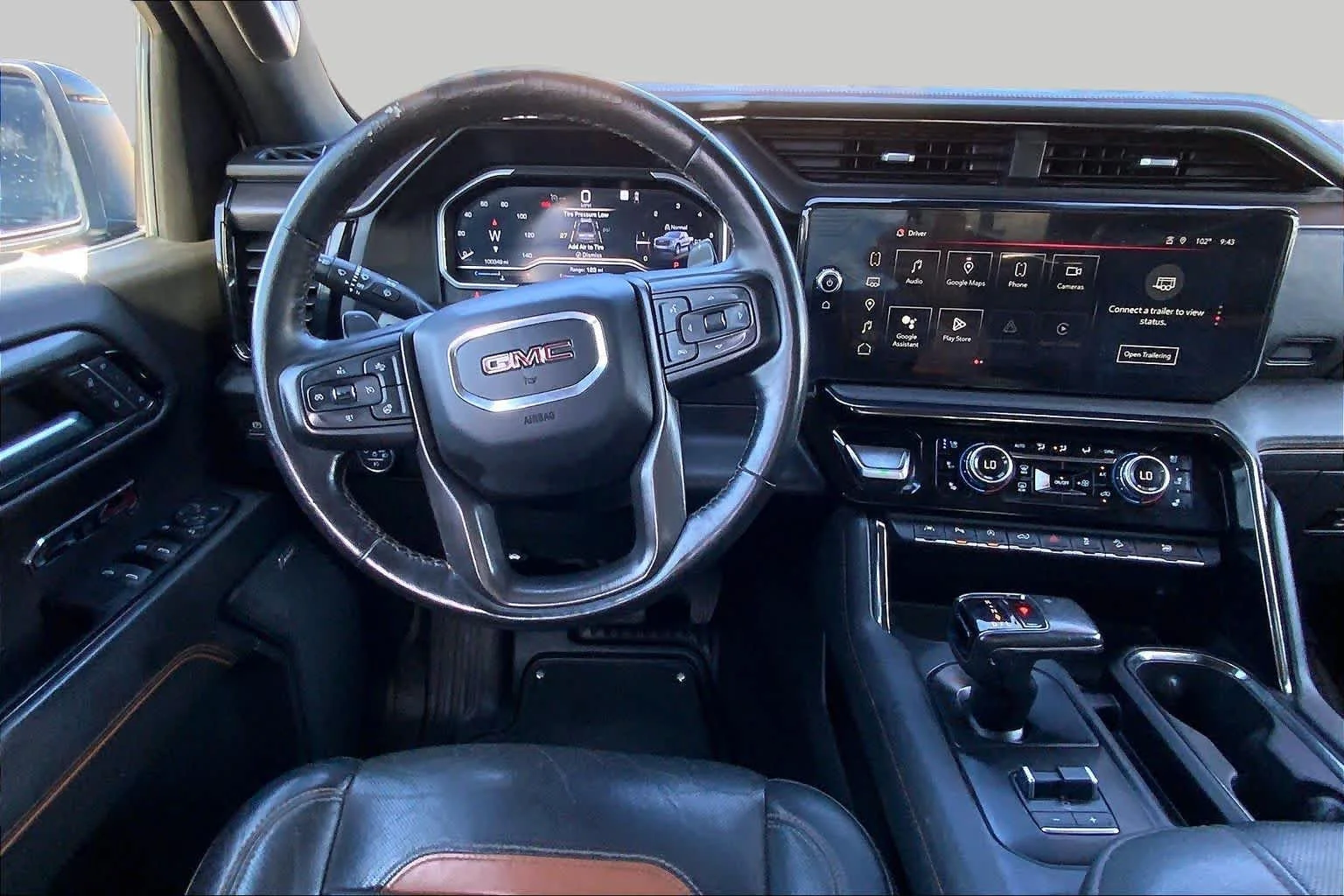 Used 2022 Dynamic Blue Metallic GMC AT4 image 6