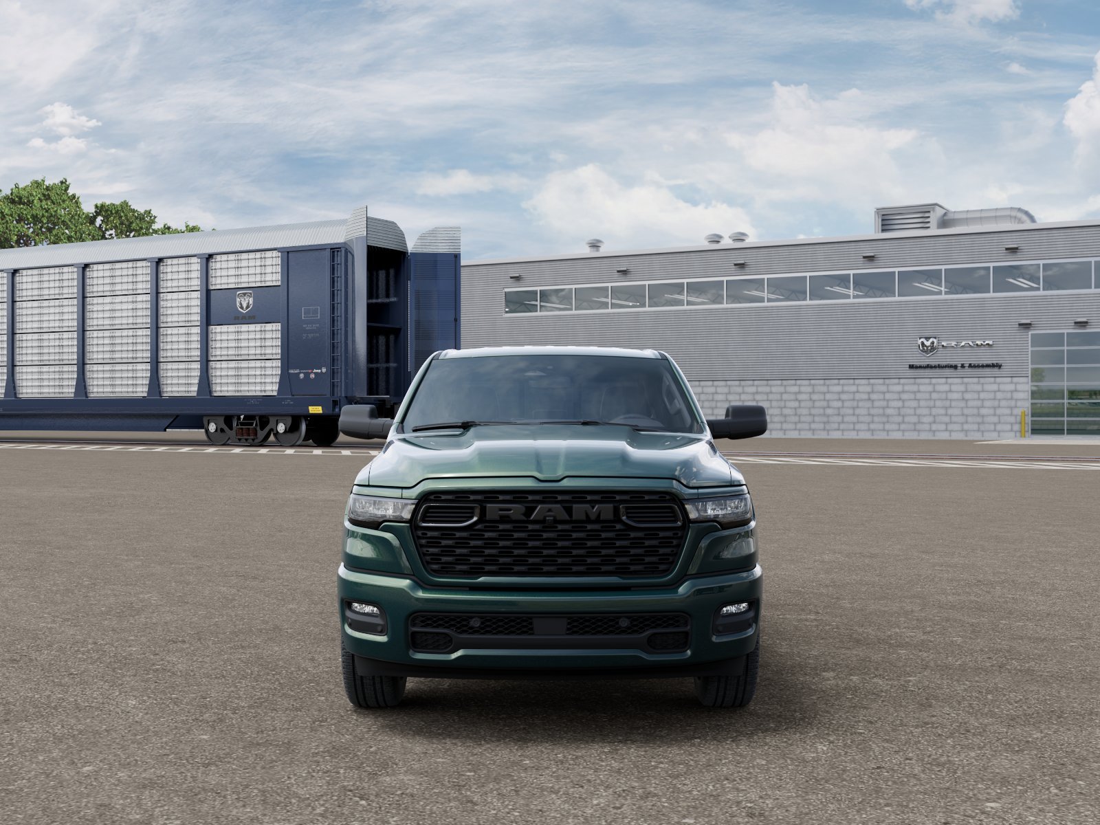 New 2026 Serrano-Green Metallic Exterior Paint RAM  image 6