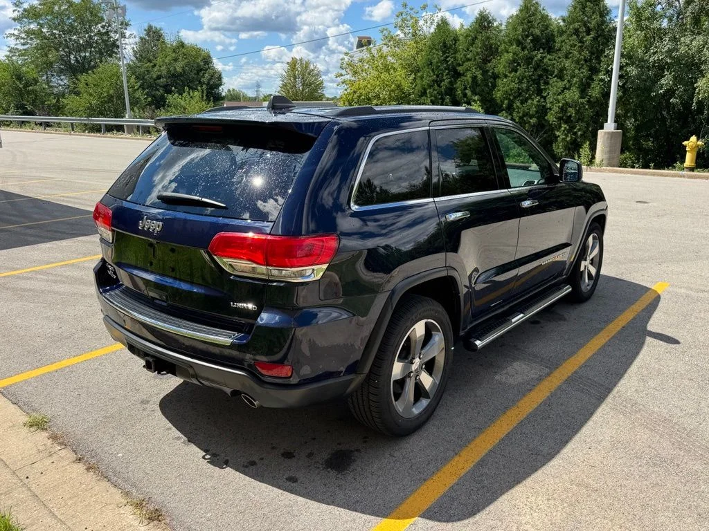 Certified Used 2015 True Blue Pearlcoat Jeep Limited image 4