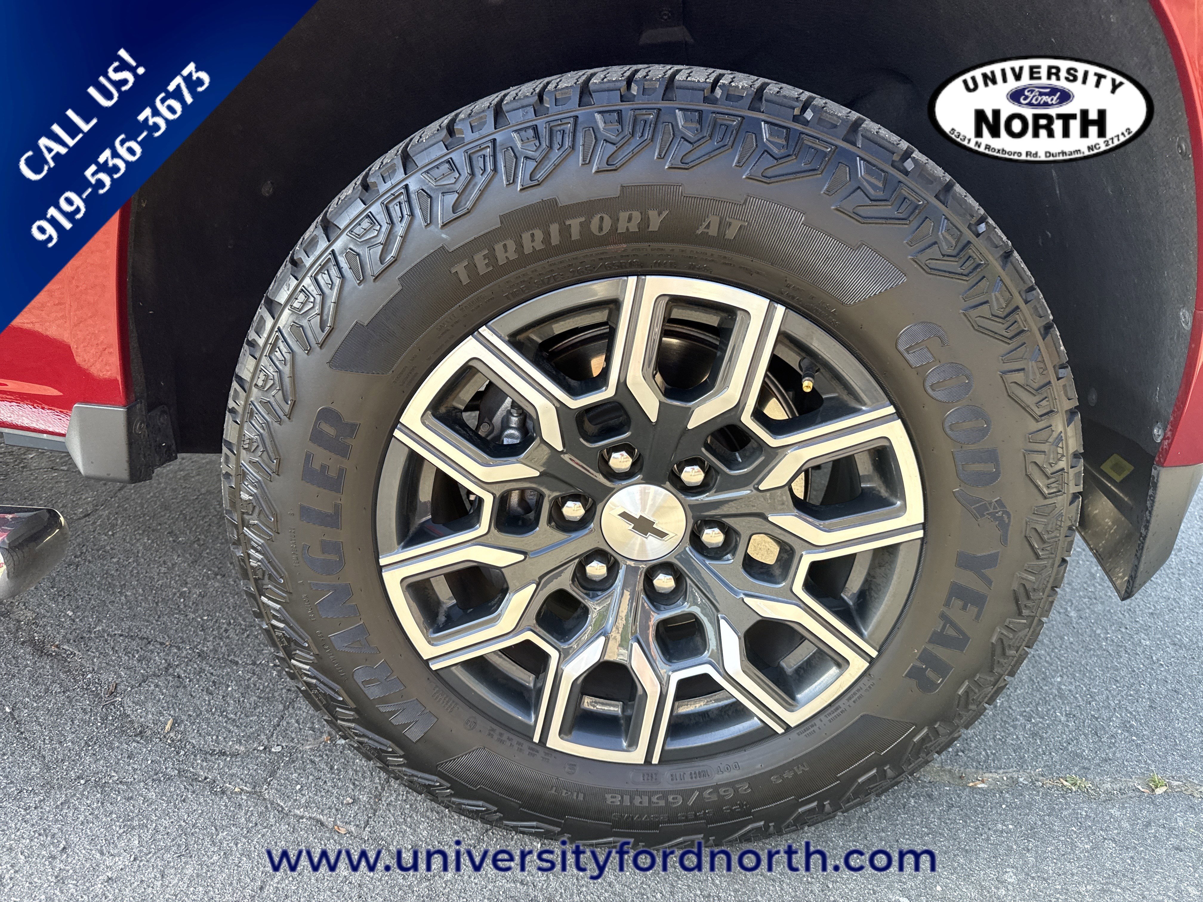 Used 2023 Radiant Red Tintcoat Chevrolet 4WD Z71 image 9