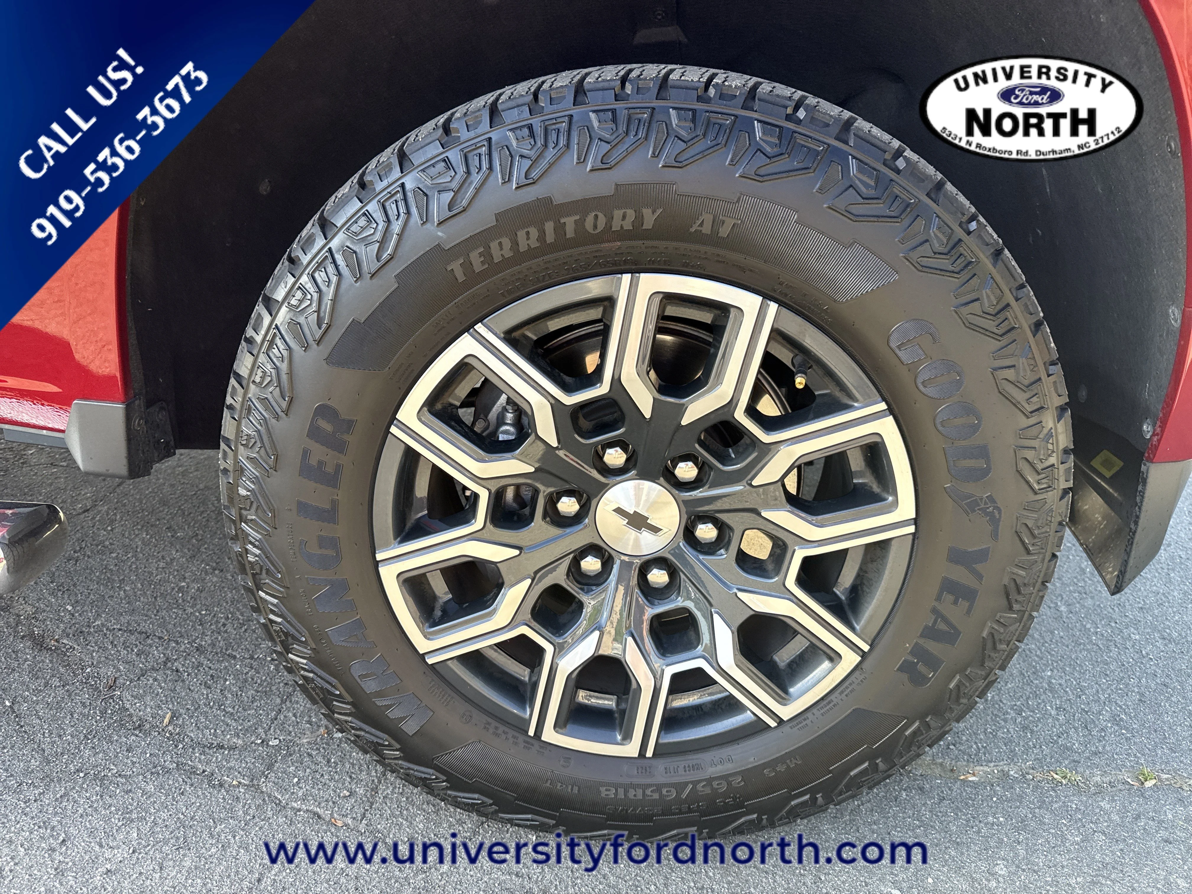 Used 2023 Radiant Red Tintcoat Chevrolet 4WD Z71 image 9