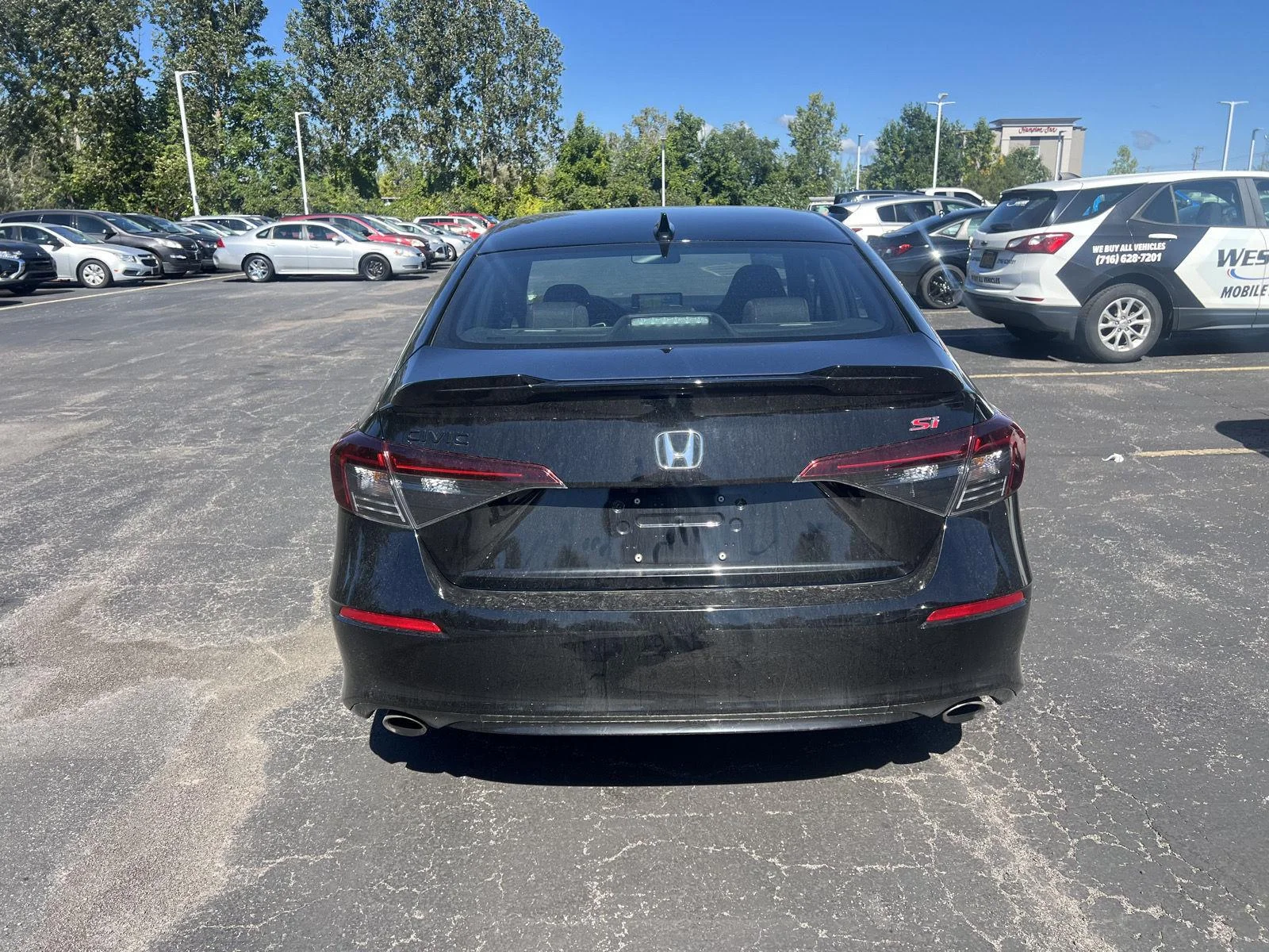 Used 2026 Crystal Black Pearl Honda SI image 14