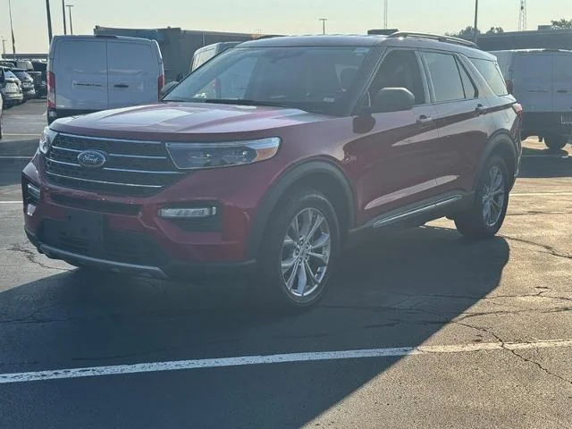 Used 2021 Rapid Red Metallic Tinted Clearcoat Ford  image 8