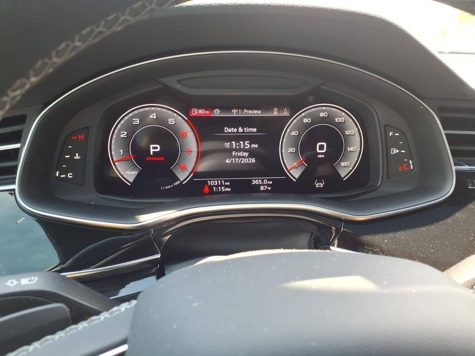 Used 2024 Satellite Silver Metallic Audi Prestige image 11