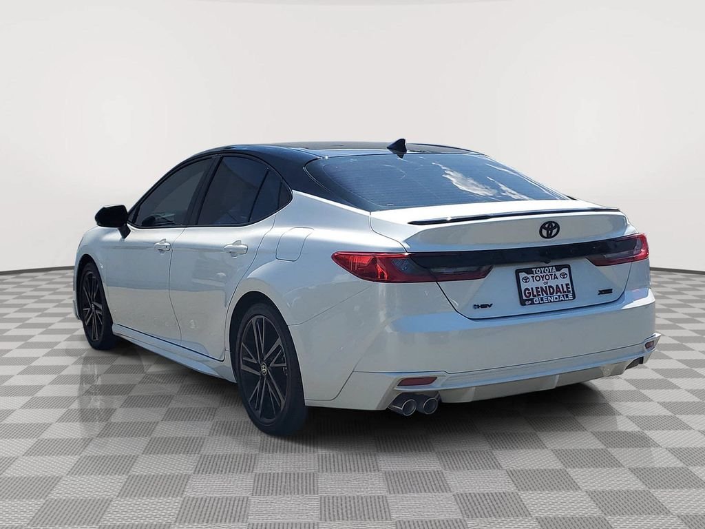 Used 2025 Midnight Black Metallic Toyota XSE image 3