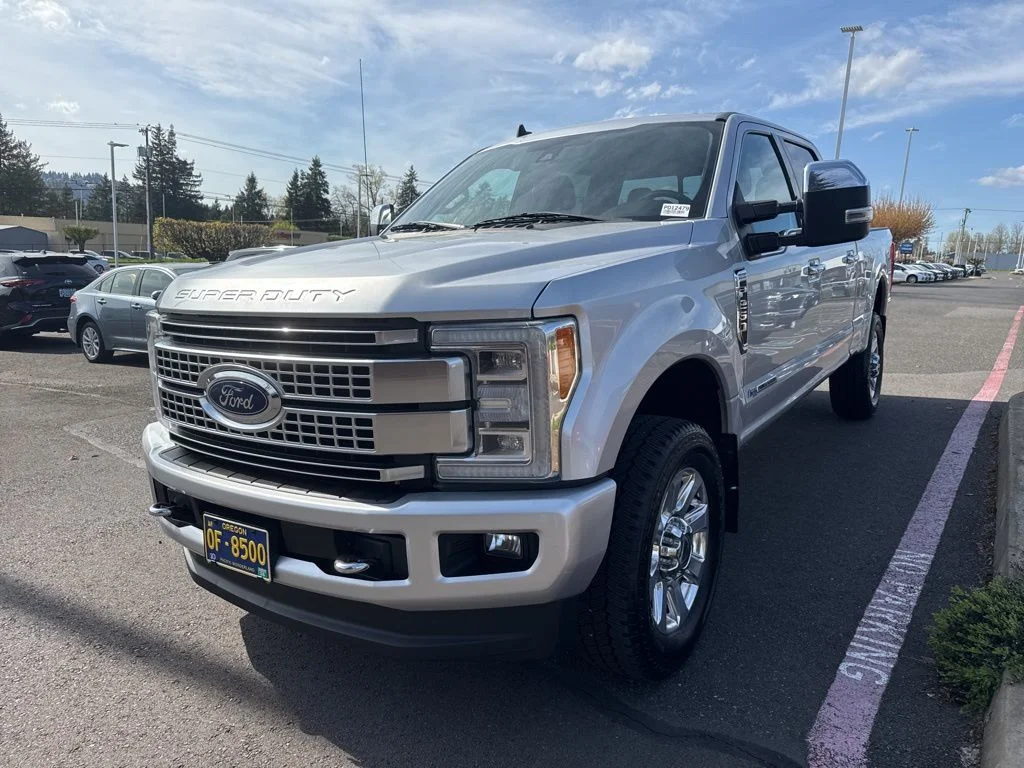 Used 2019 Ingot Silver Ford Platinum image 3