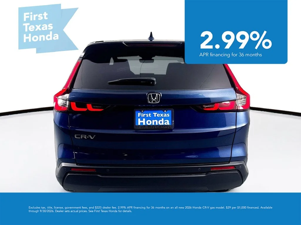 New 2027 Canyon River Blue Metallic Honda EX-L image 6