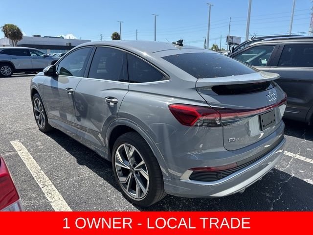 Used 2023 Audi Q4 Sportback e-tron Prestige with VIN WA142BFZ3PP001216 for sale in Palm Harbor, FL