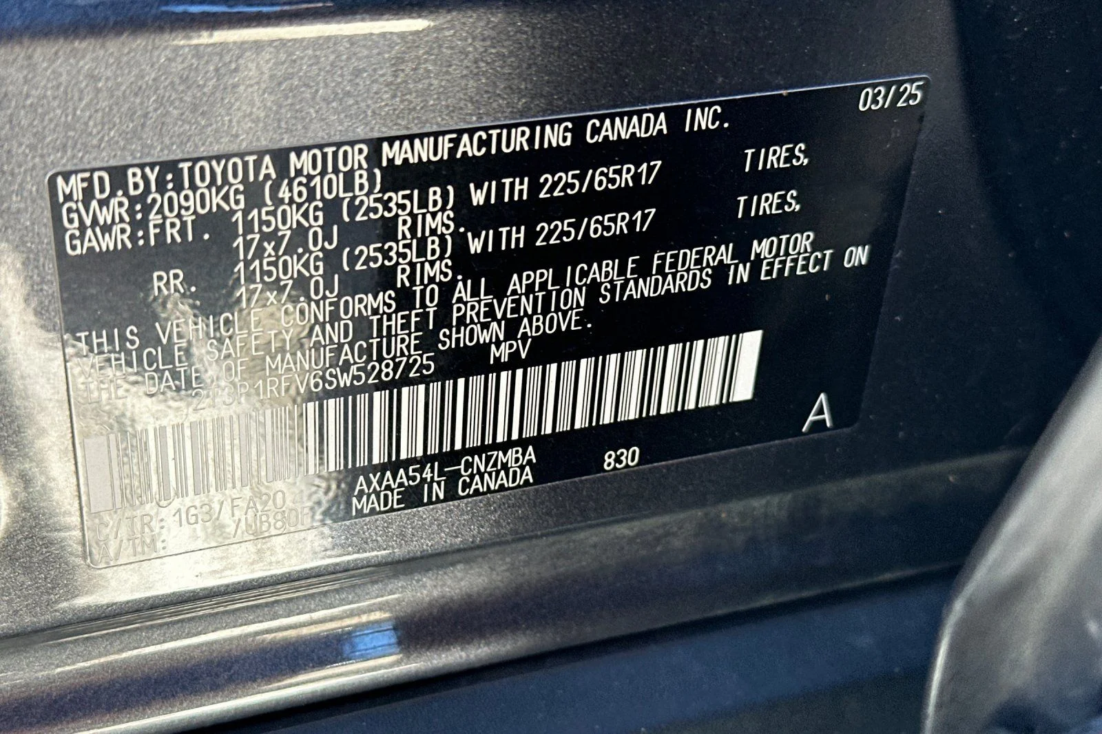 Used 2025 Gray Toyota XLE image 30