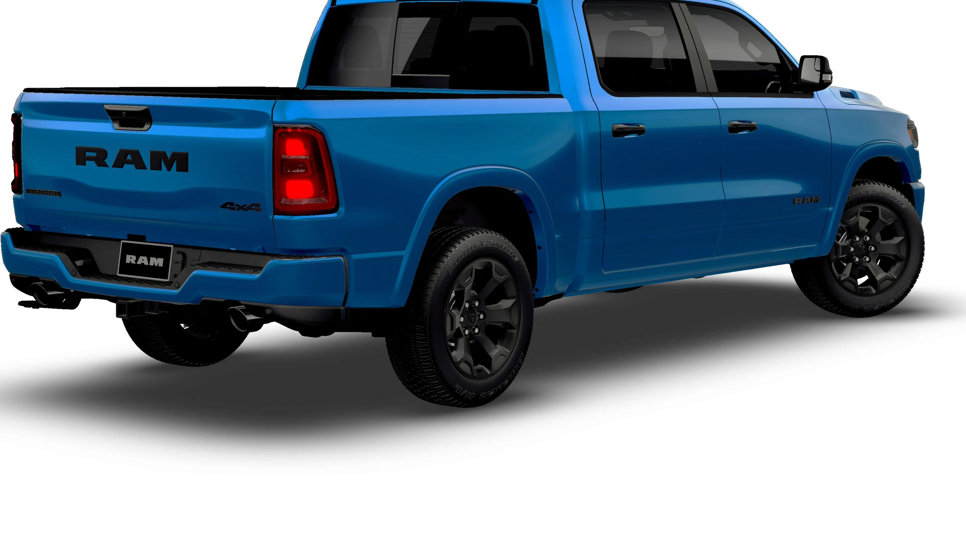 New 2026 Hydro Blue Pearl-Coat Exterior Paint RAM Big Horn/Lone Star image 28