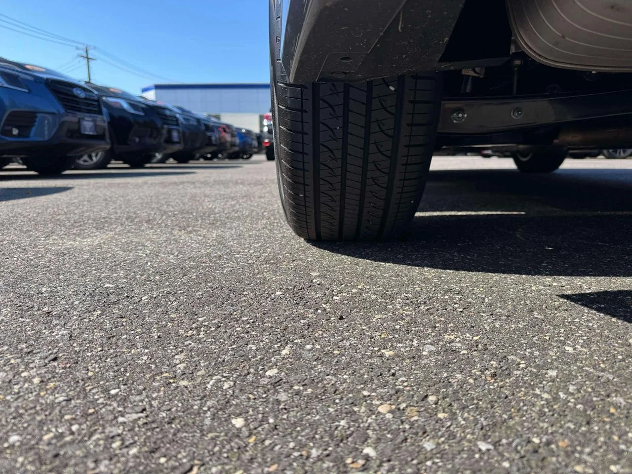 Used 2025 Magnetite Gray Metallic Subaru Premium image 13