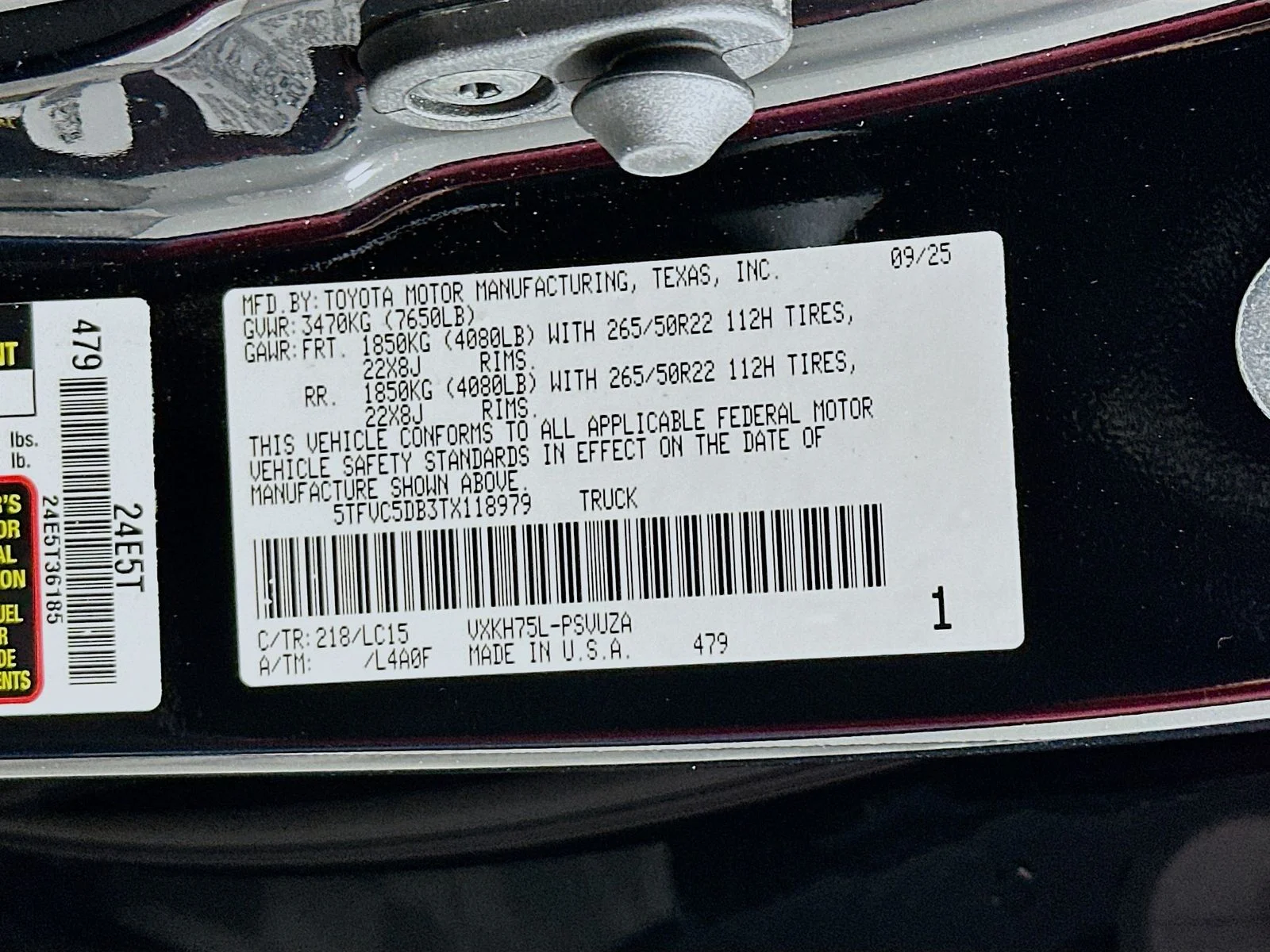 2026 Toyota Tundra Capstone - Photo 33