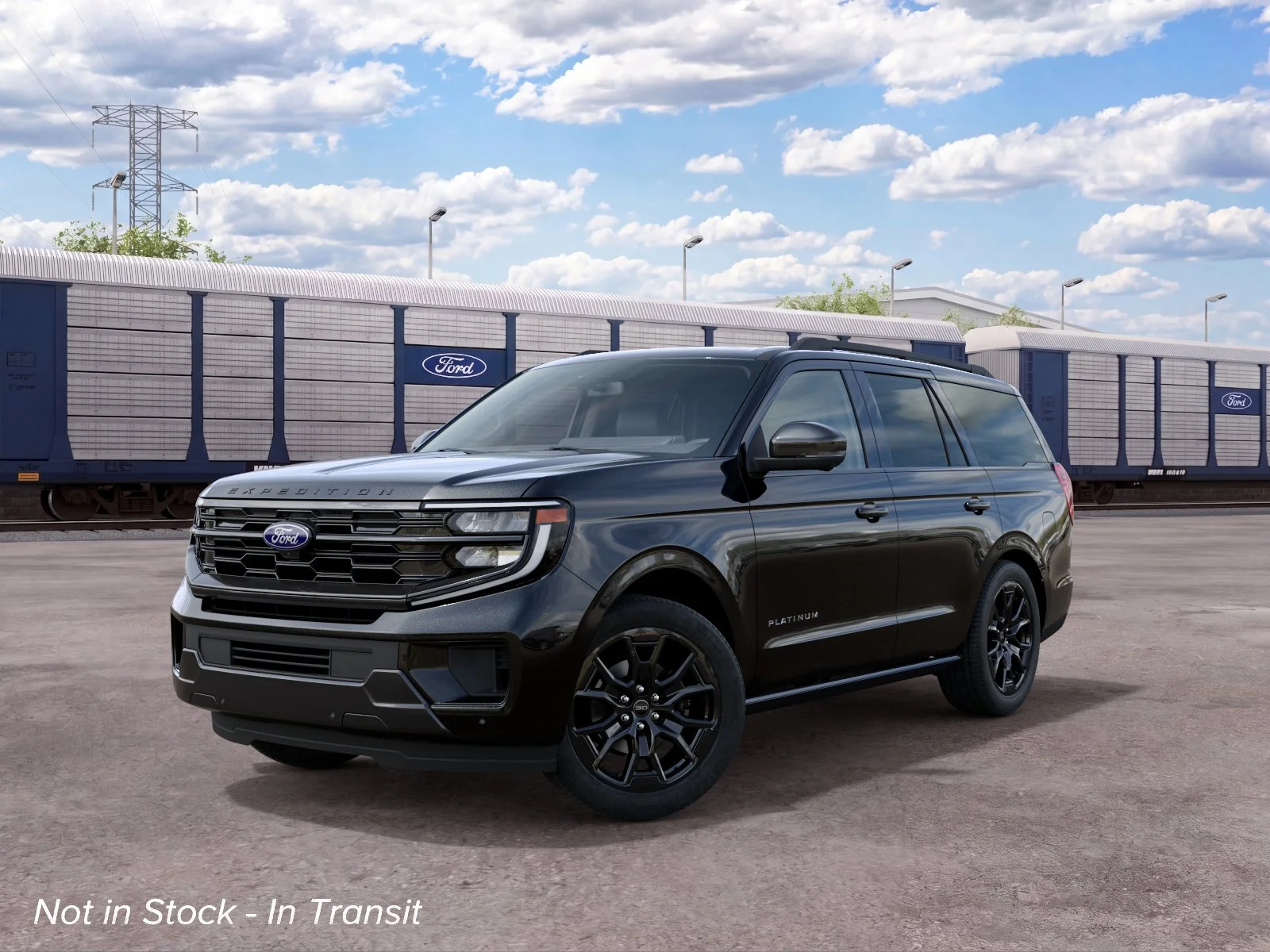 New 2027 Agate Black Metallic Ford Platinum image 31