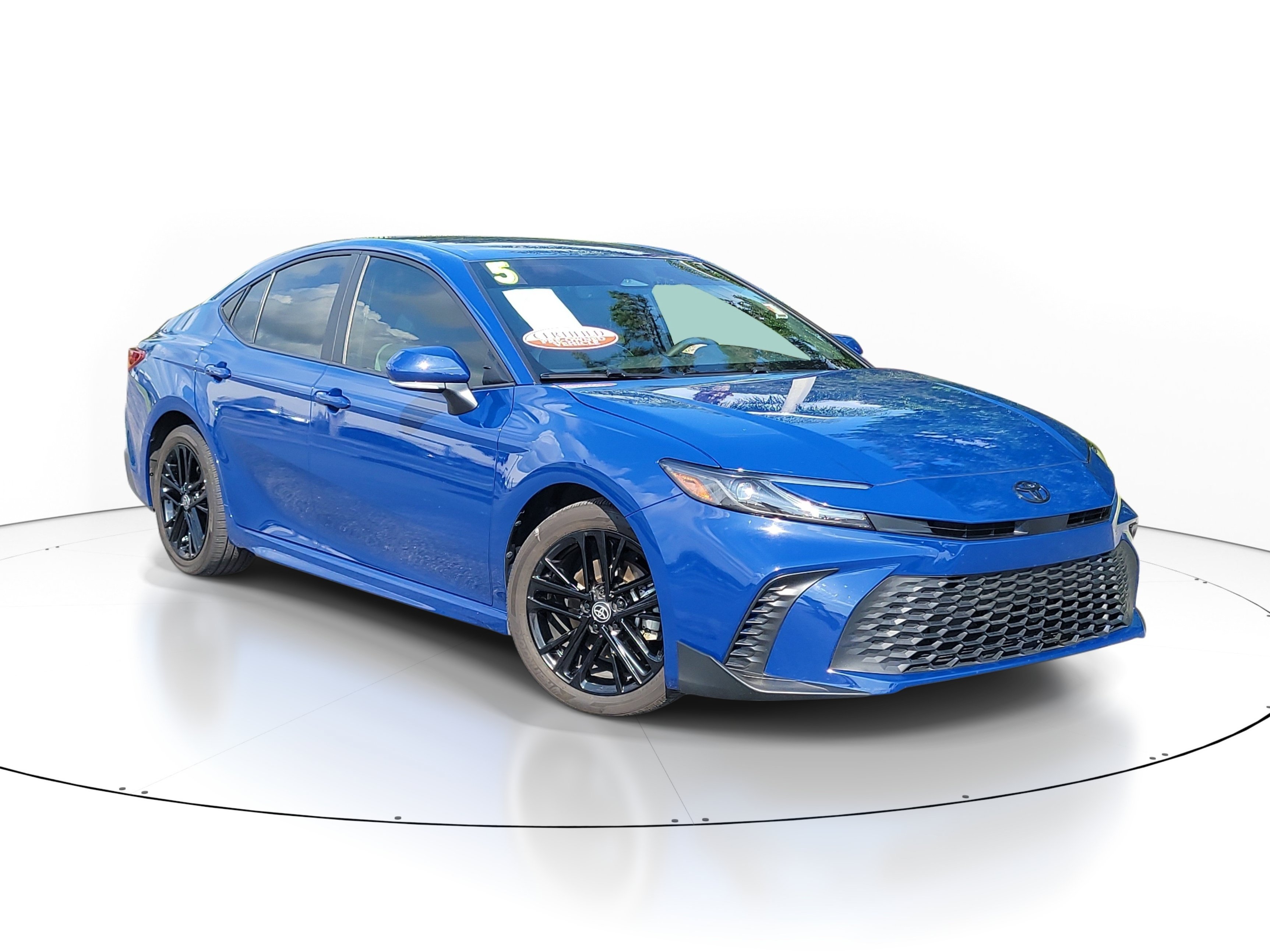 Used 2025 Blue Toyota SE image 1