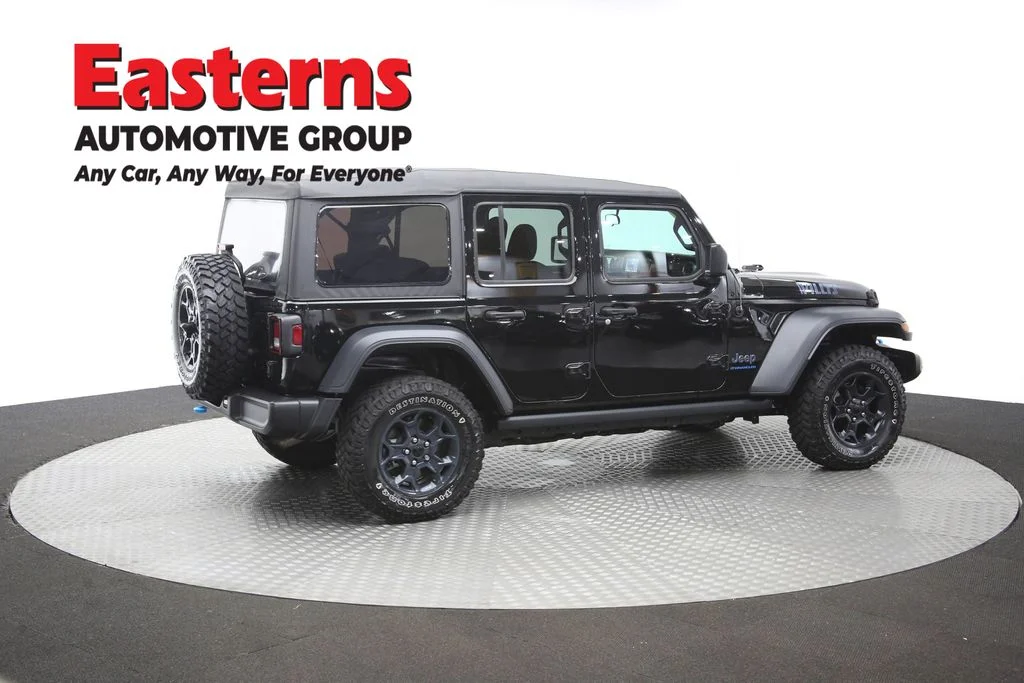 Used 2023 Black Jeep Willys 4xe image 45