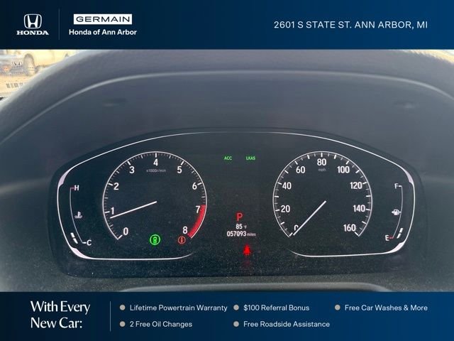 Used 2018 Modern Steel Metallic Honda Touring 2.0T image 28