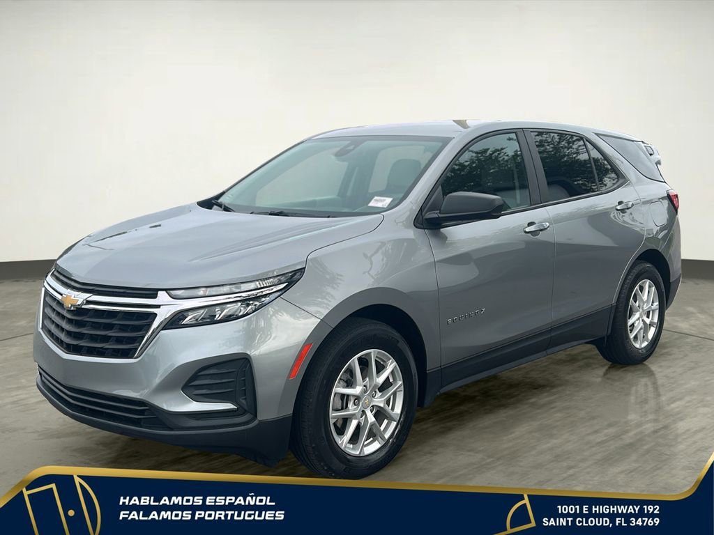 Used 2023 Chevrolet Equinox LS with VIN 3GNAXHEG4PL166059 for sale in St. Cloud, FL