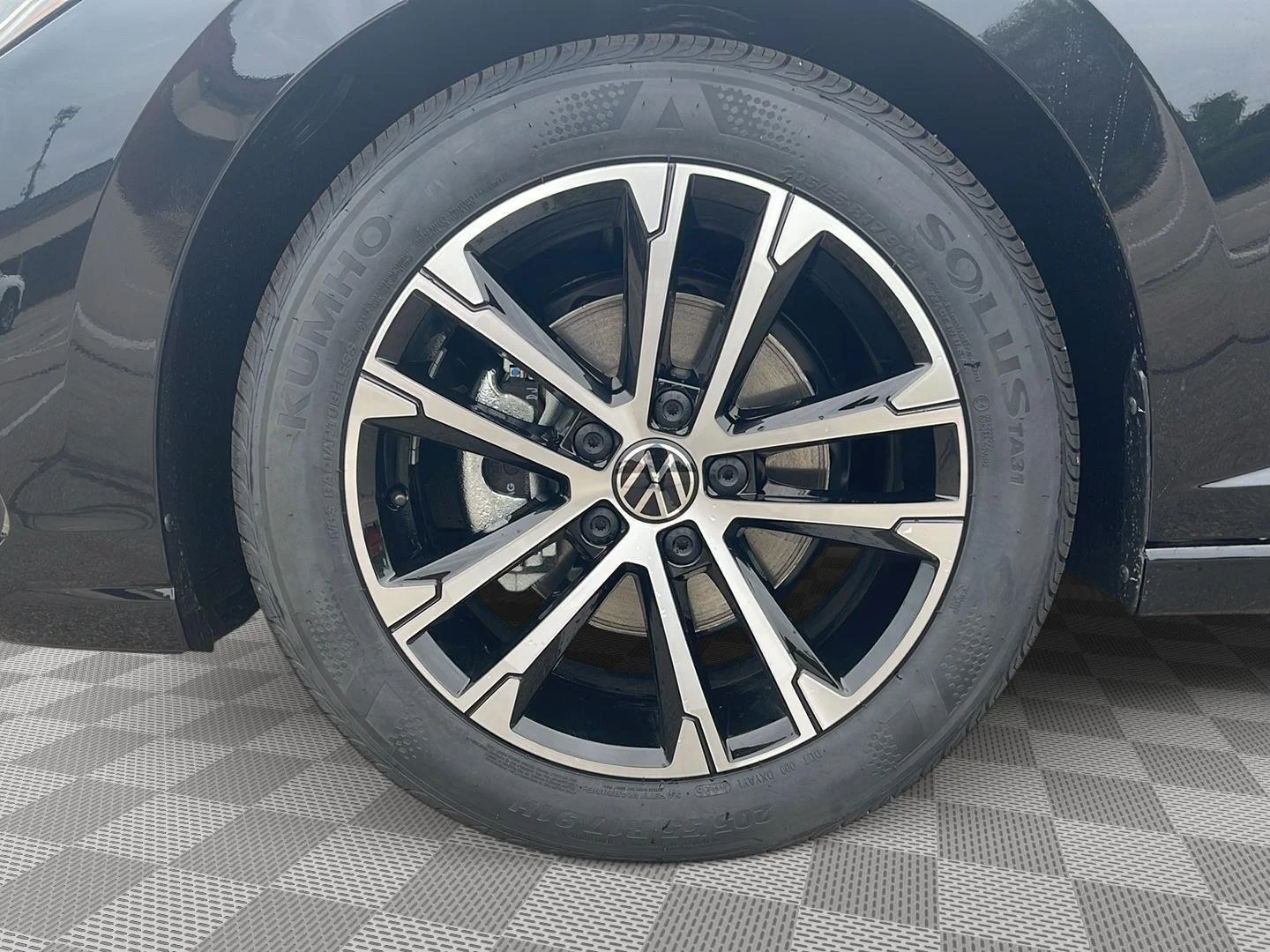 New 2026 Deep Black Pearl Volkswagen Sport image 9