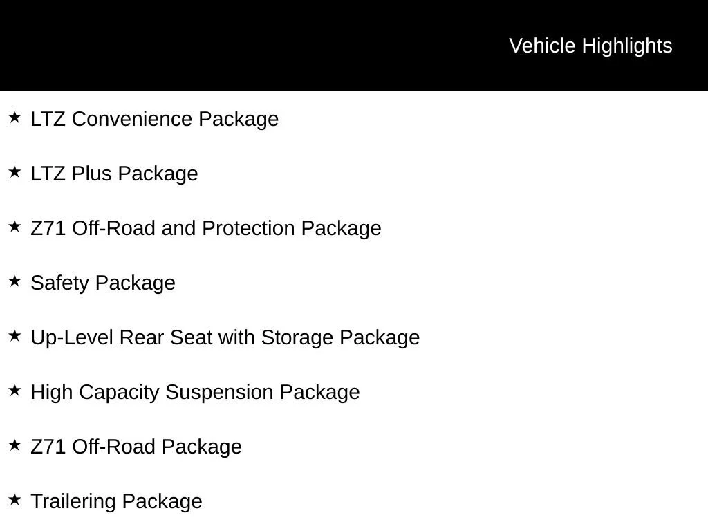 New 2026 Black Chevrolet LTZ image 3