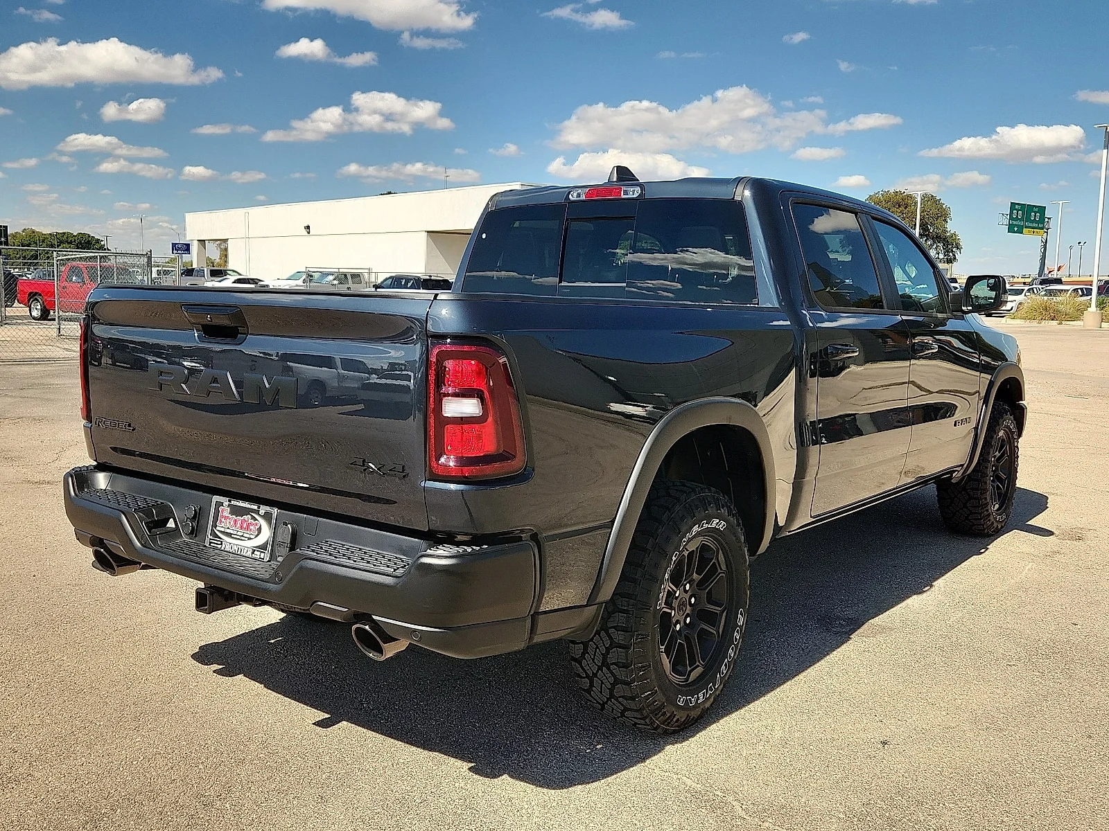 New 2027 Forged Blue Metallic  Paint Ram REBEL CREW CAB 4X4 5