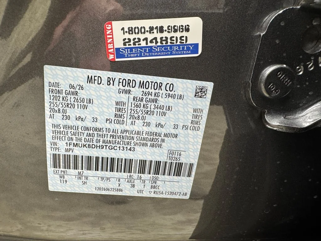 New 2026 Carbonized Gray Metallic Ford Active image 30