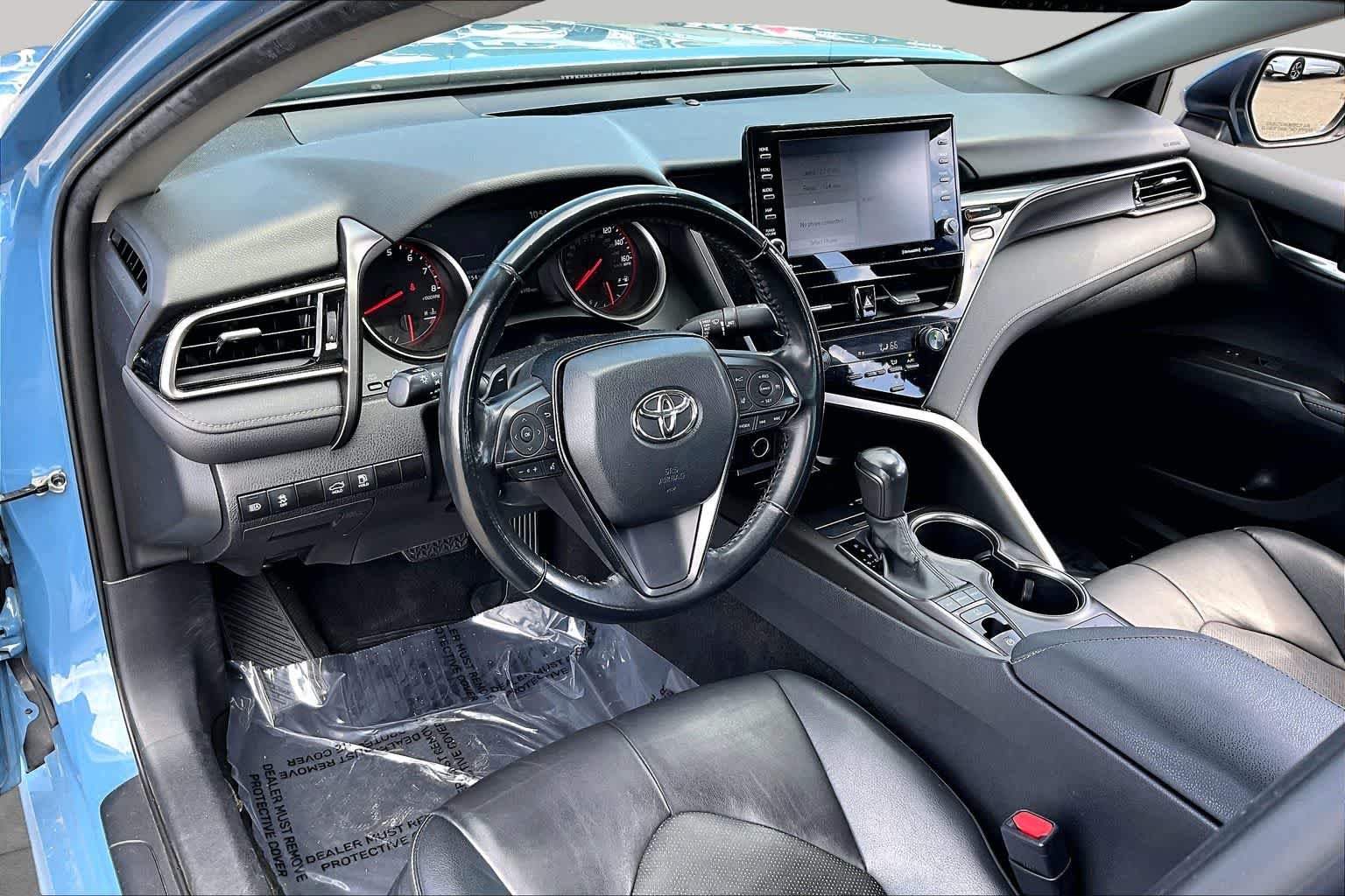 Used 2023 Cavalry Blue Toyota XSE image 17