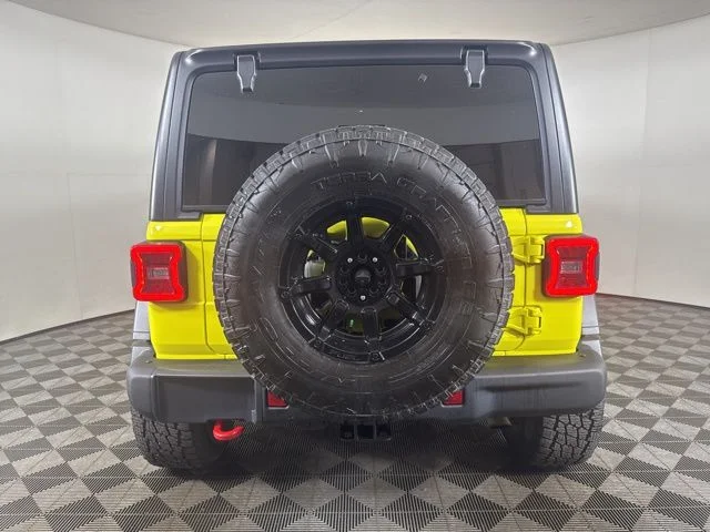 Used 2022 Yellow Jeep Unlimited Rubicon image 22