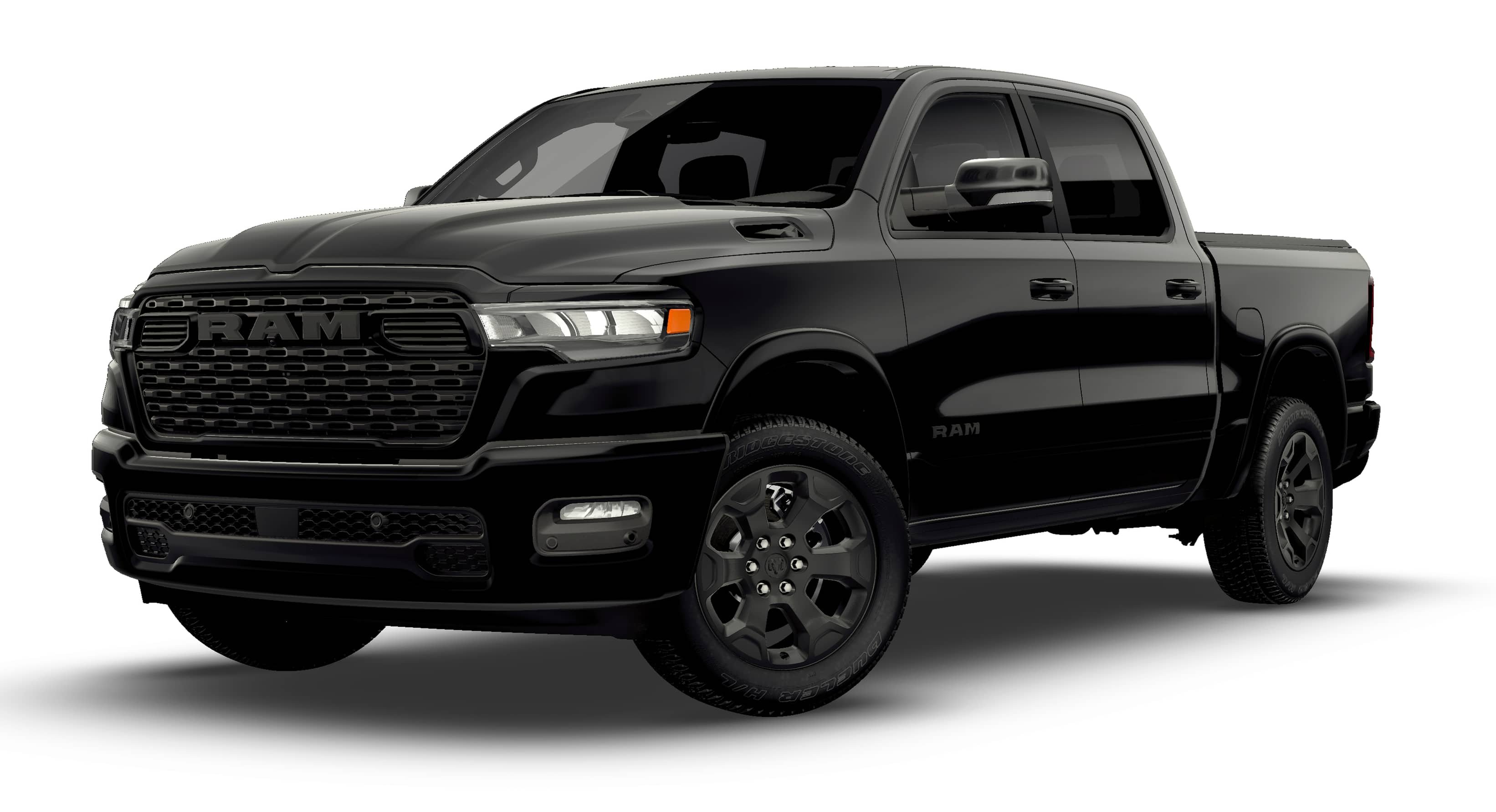 New 2026 Diamond Black Crystal Pearlcoat RAM BIG HORN image 13