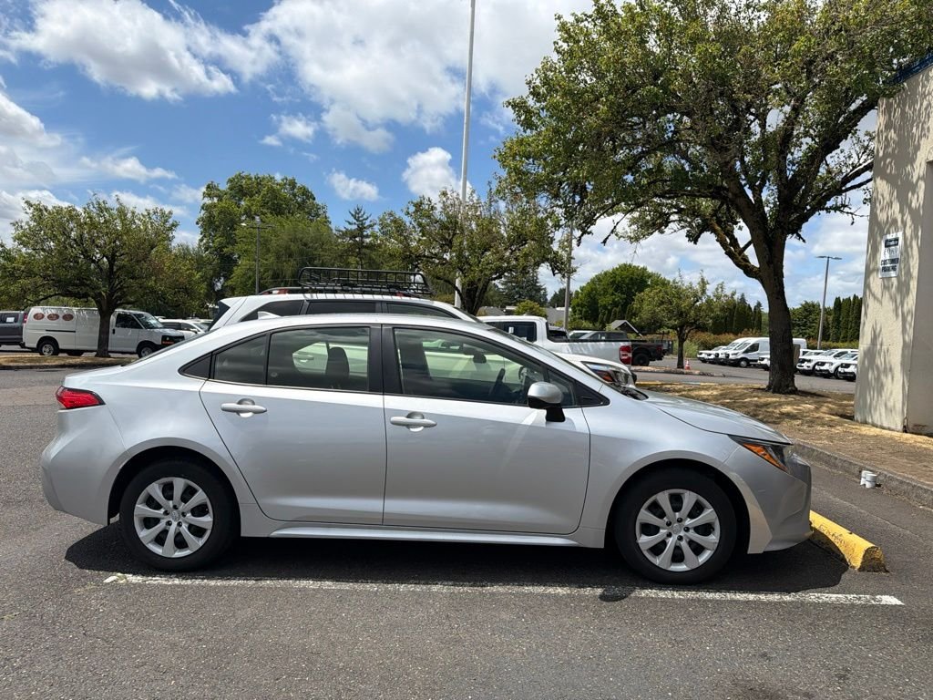 Used 2024 Classic Silver Metallic Toyota LE image 3