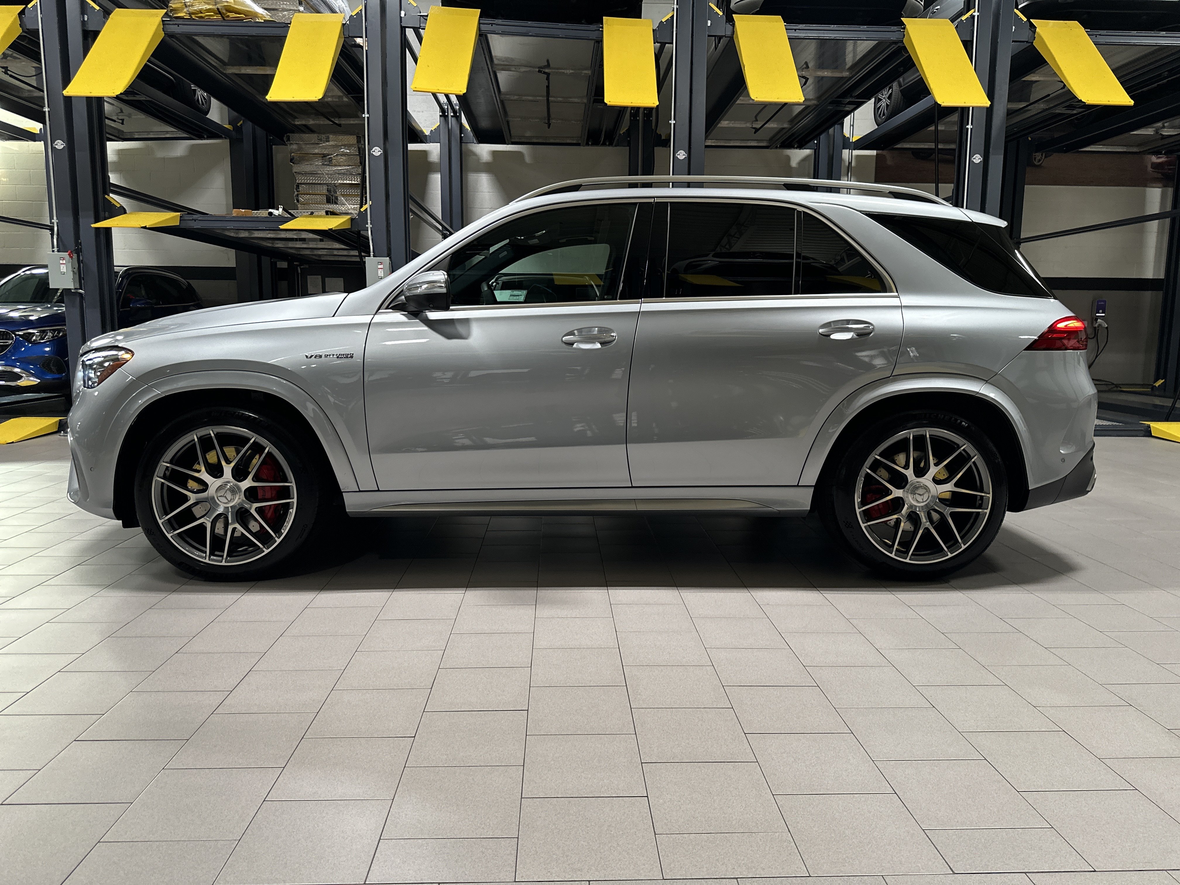 Certified Used 2024 Cirrus Silver Metallic Mercedes-Benz AMG® GLE 63 S image 2