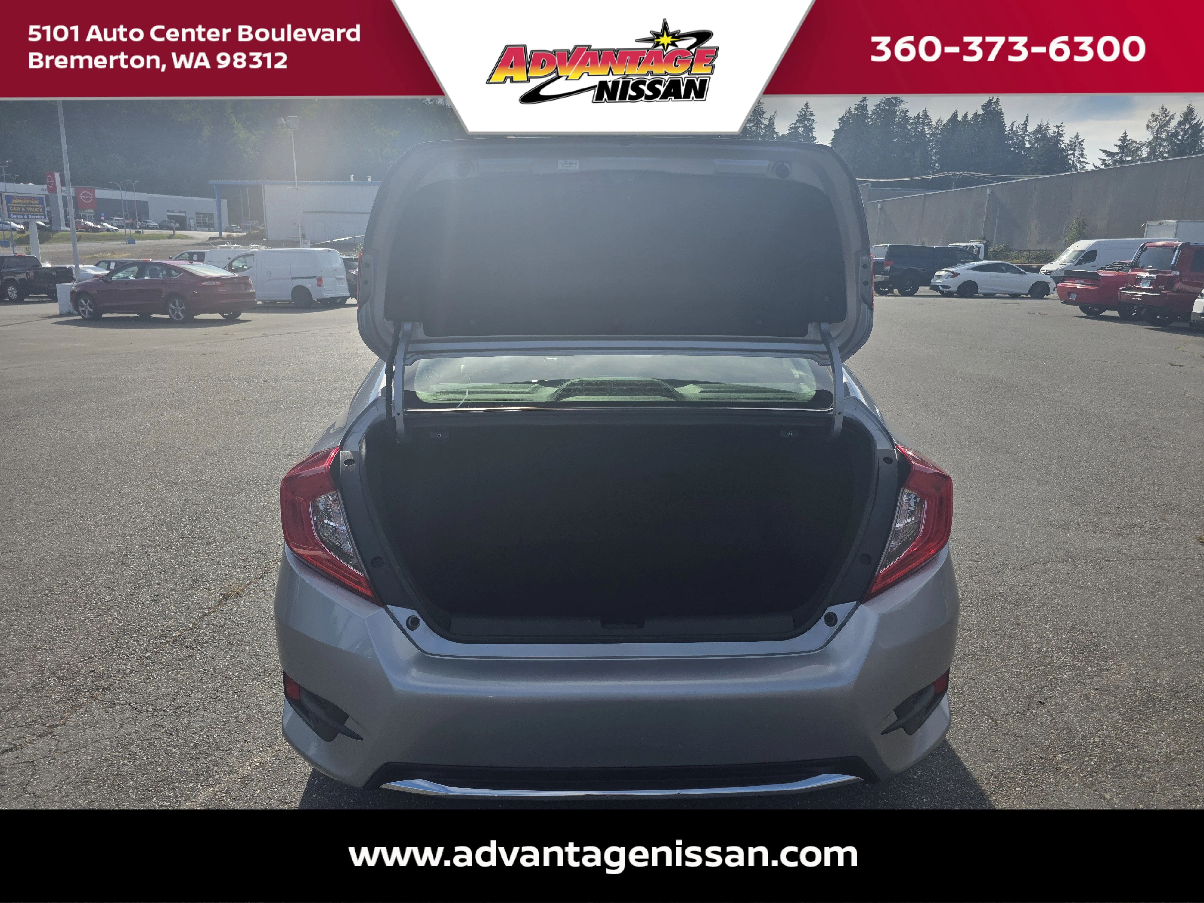 Used 2019 Silver Honda EX image 5