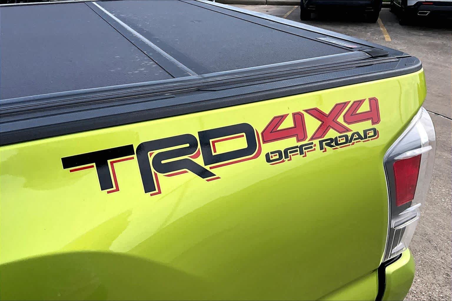 Used 2023 Electric Lime Metallic Toyota TRD Off Road image 10