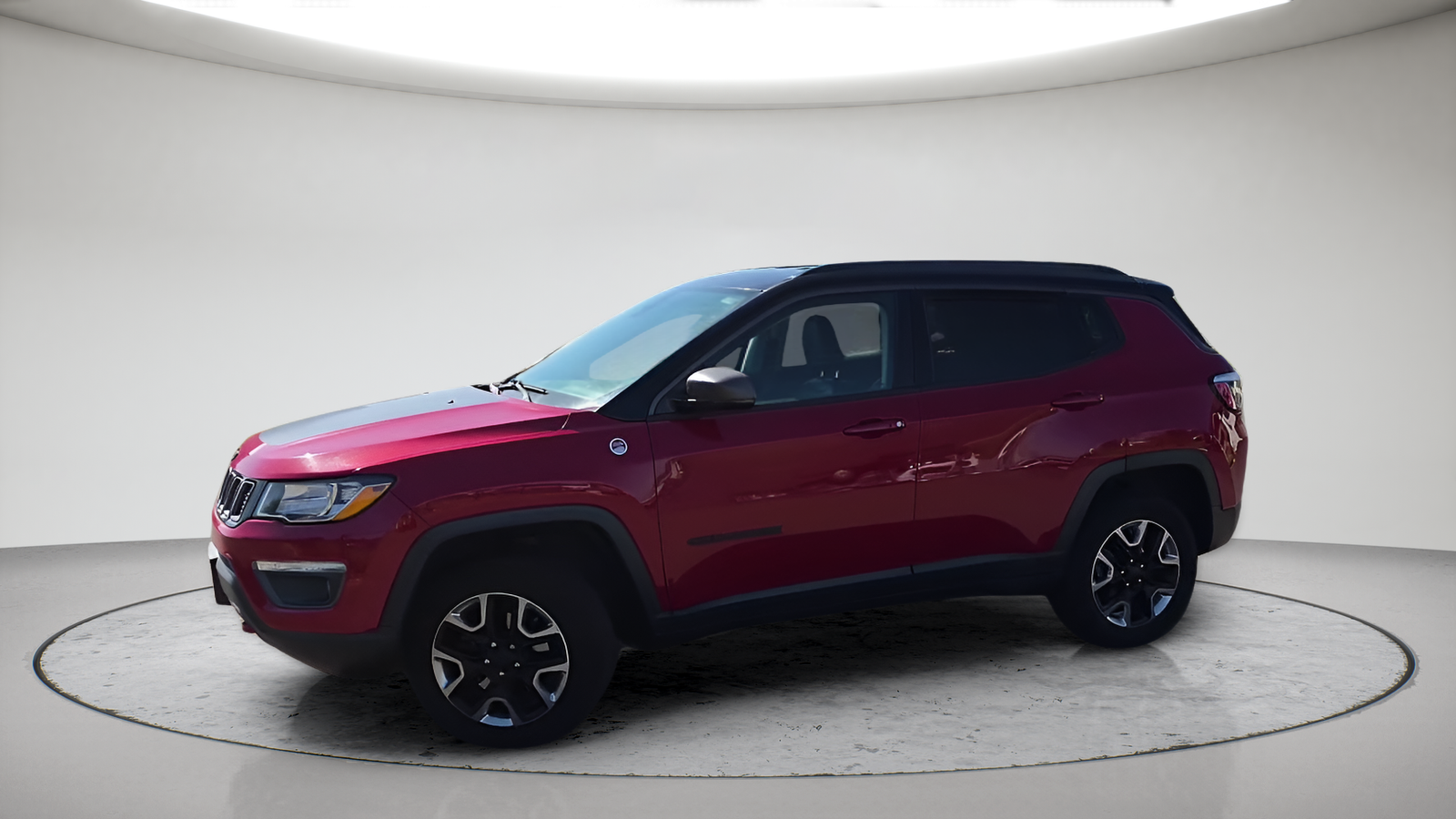 Used 2018 Redline Pearlcoat Jeep Trailhawk image 12
