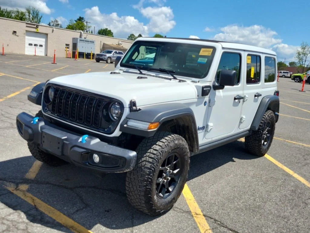 Certified Used 2024 White Jeep Willys 4xe image 2