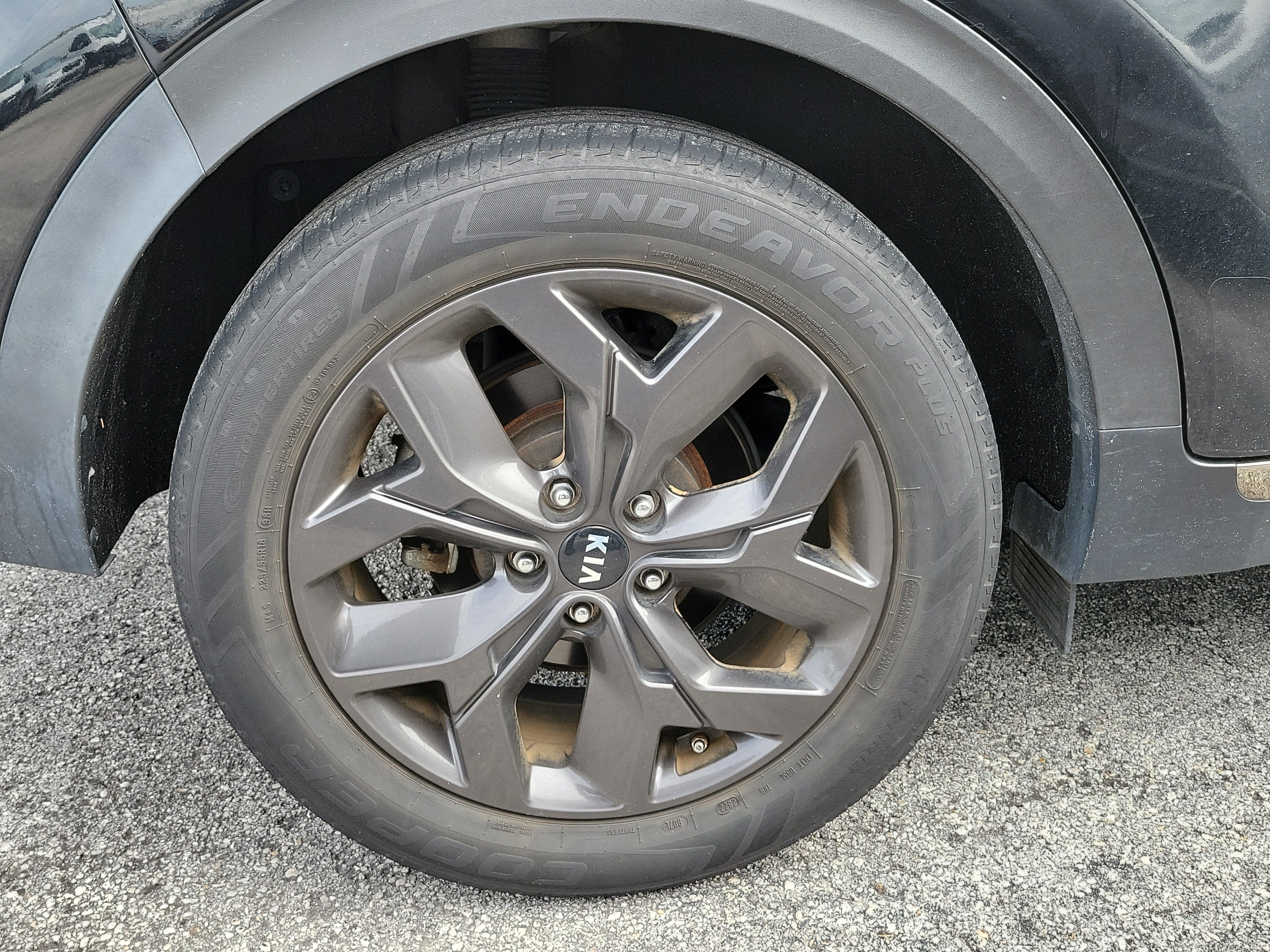 Used 2021 Black Cherry Kia S image 7