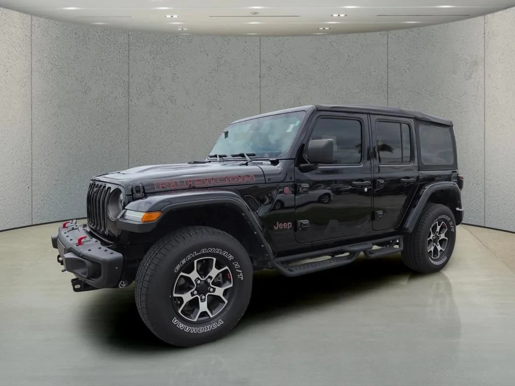 Used 2021 Black Clearcoat Jeep Unlimited Rubicon image 10