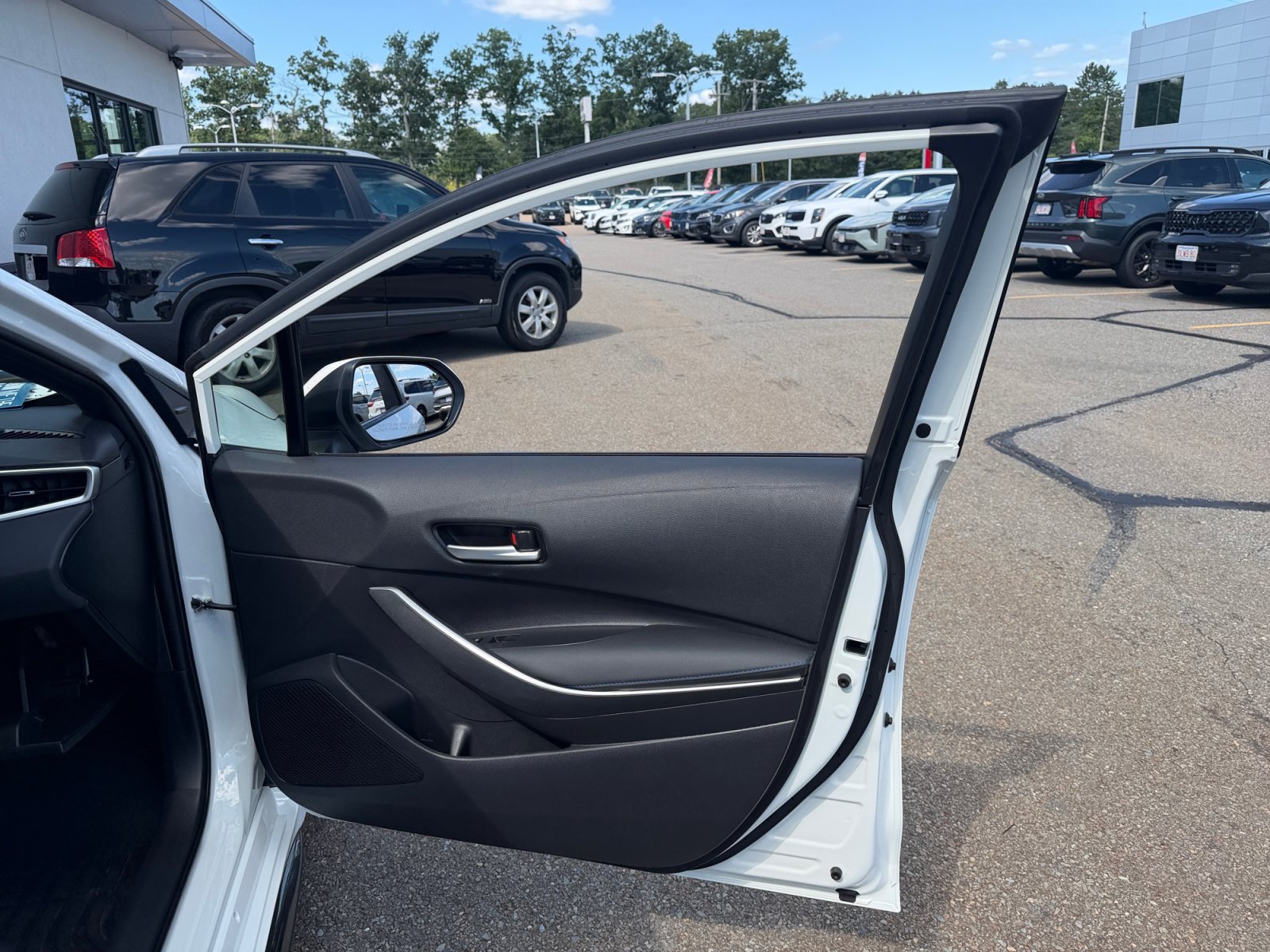 Used 2022 White Toyota SE image 30
