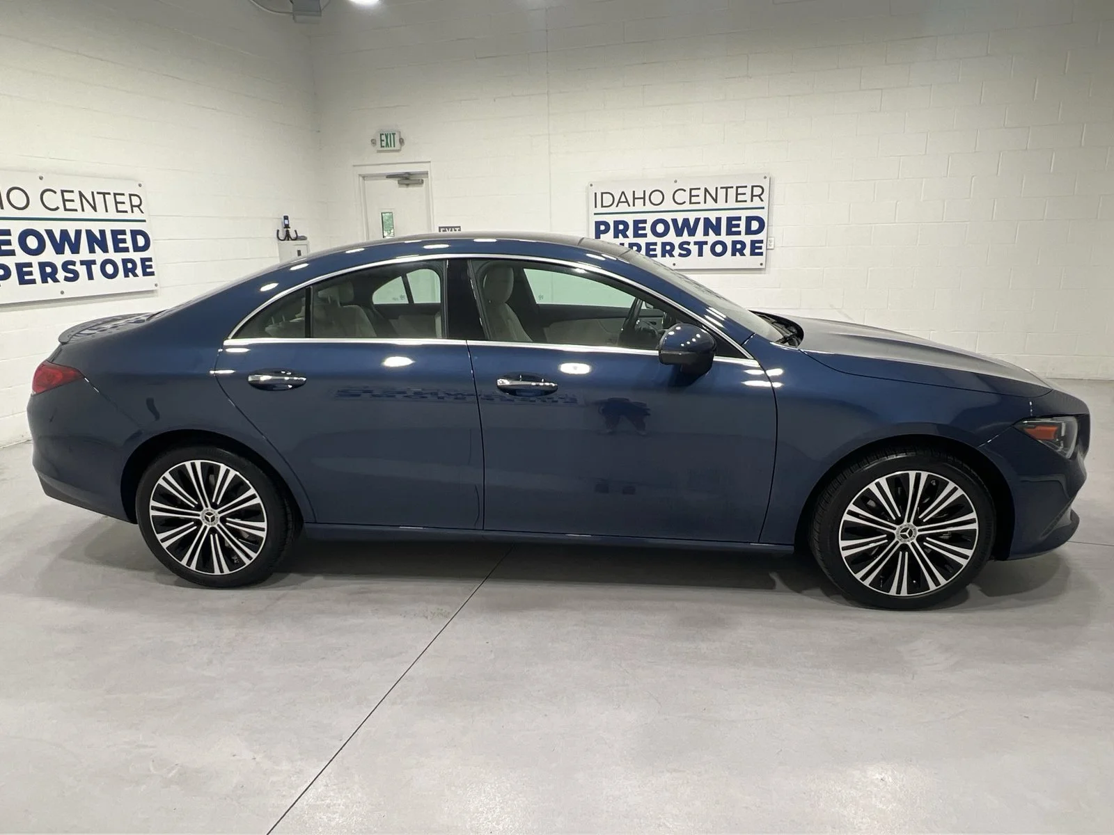 Used 2023 Blue Mercedes-Benz CLA 250 image 9