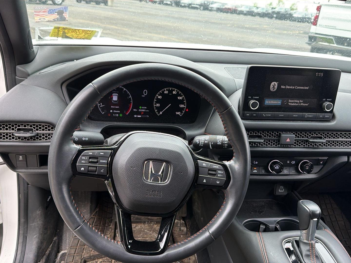 Used 2024 Platinum White Pearl Honda Sport image 3