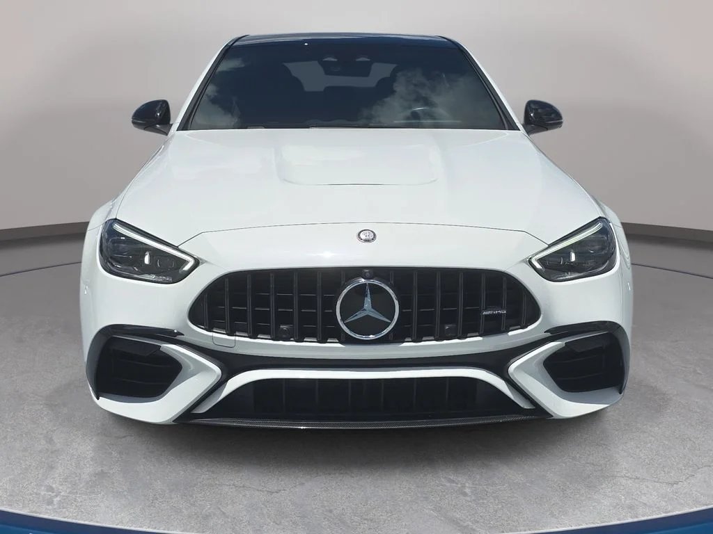 Used 2024 Moonlight White Mercedes-Benz C 63 S AMG® image 3