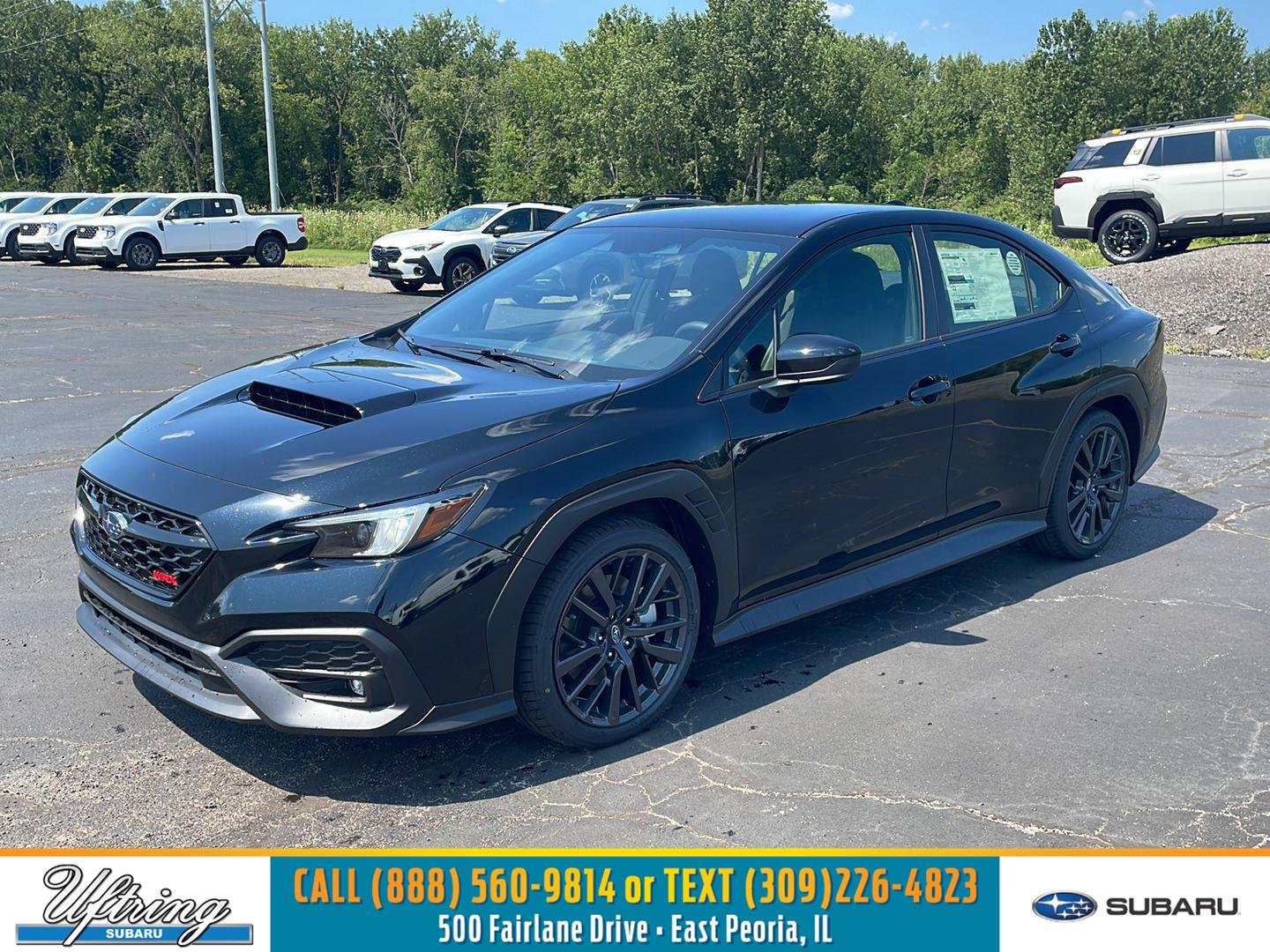New 2026 CRYSTAL BLACK SILICA Subaru Premium image 1