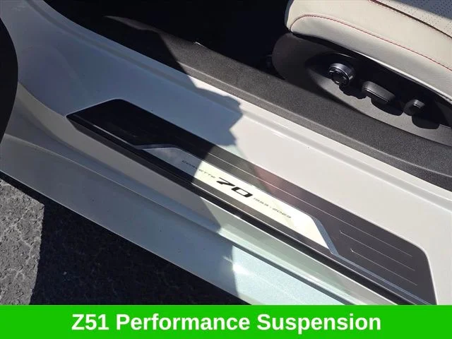 Certified Used 2023 White Chevrolet Stingray image 28