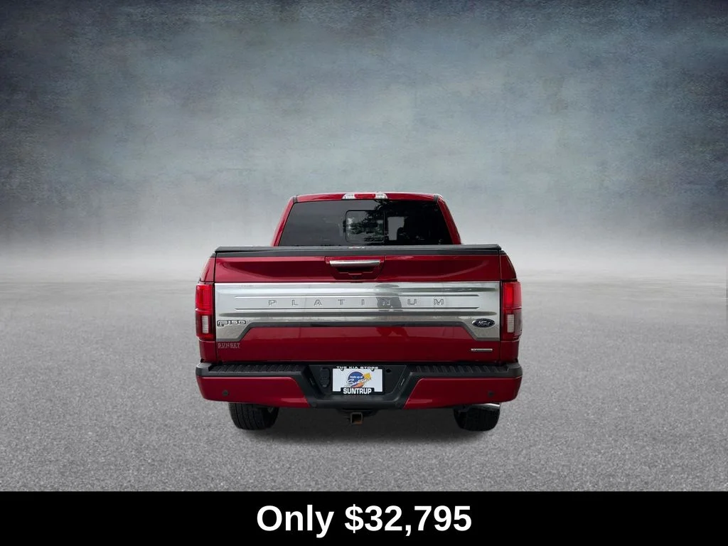 Used 2020 Red Ford Platinum image 4