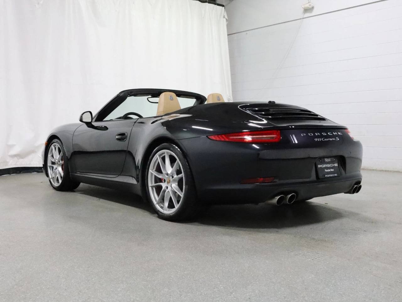 Used 2013 Basalt Black Metallic Porsche Carrera S Cabriolet image 3