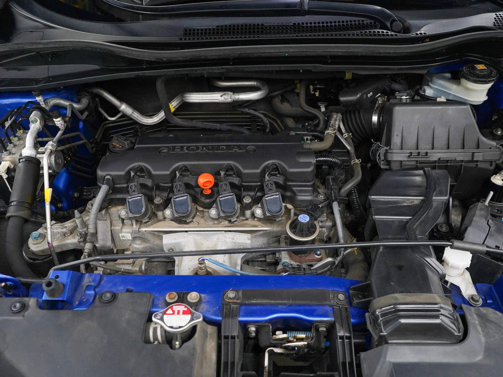 Used 2021 Aegean Blue Metallic Honda Sport AWD CVT image 29