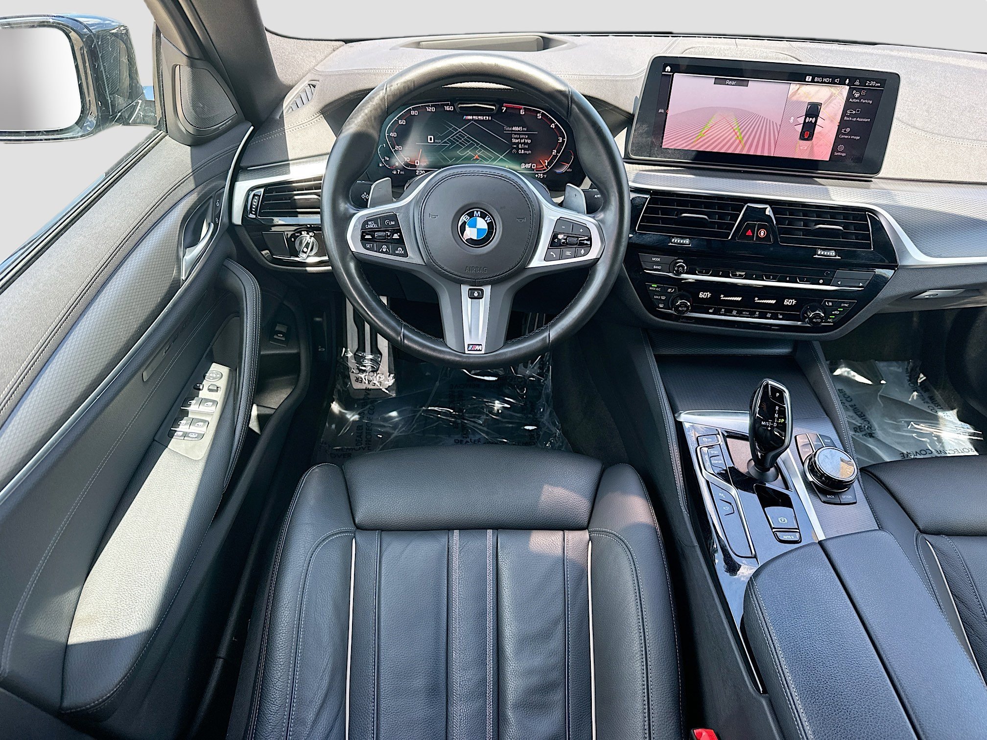 Used 2023 Black Sapphire Metallic BMW M550i xDrive image 19