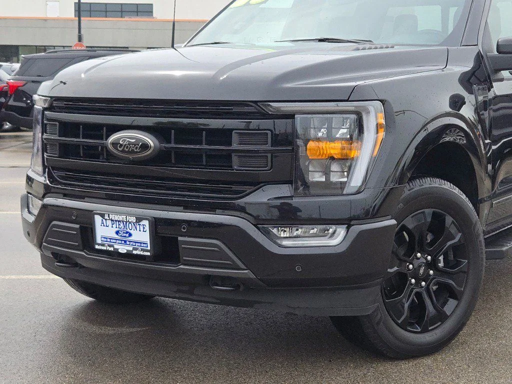 Certified Used 2023 Black Metallic Ford XLT image 2