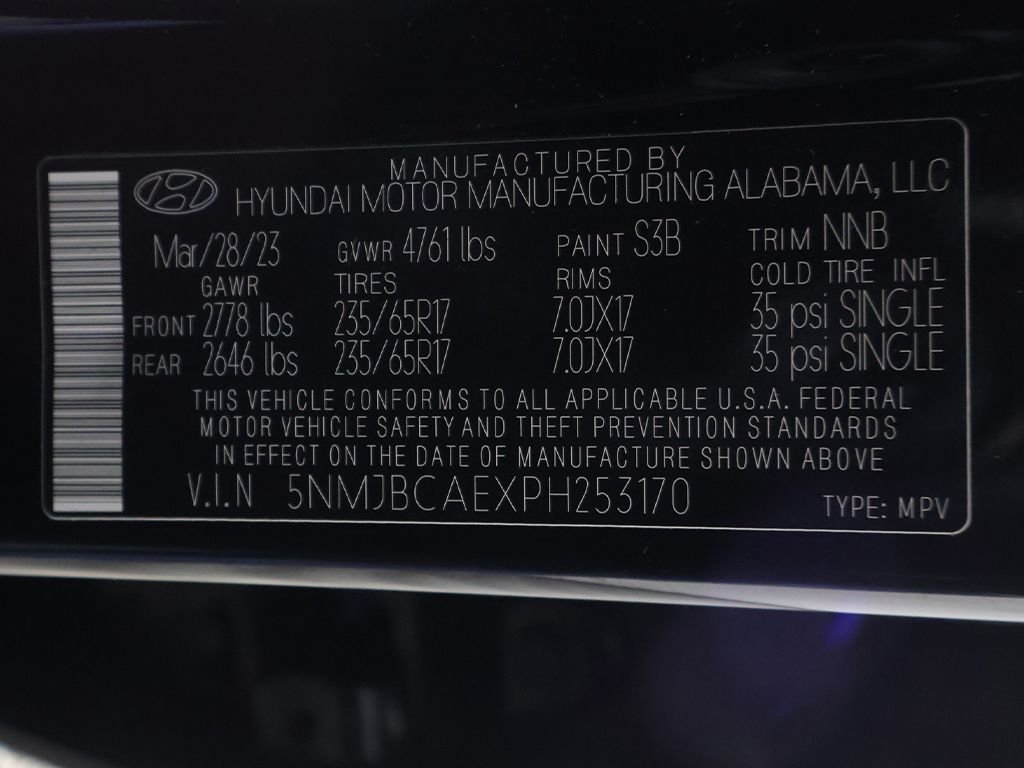 Used 2023 Black Hyundai SEL image 46